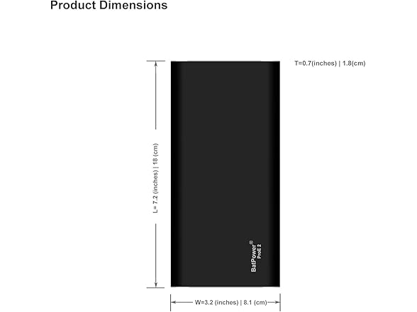 BatPower Laptop External Battery