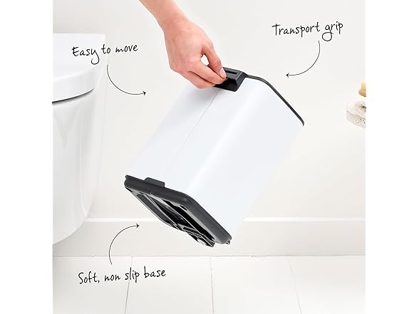 Brabantia Bo XS Step-On Trash Can | 1.1 Gal / 4L