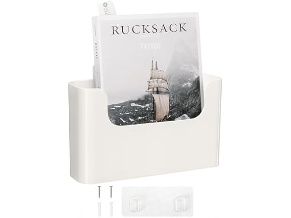Wall Mount File & Mail Organizer 2-Pack