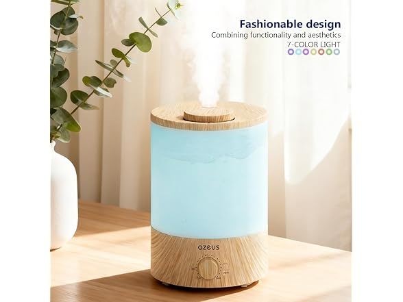 AZEUS 3.5L Ultrasonic Humidifier Night Light