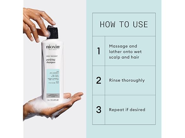 Nioxin Scalp Recovery System Purifying Shampoo