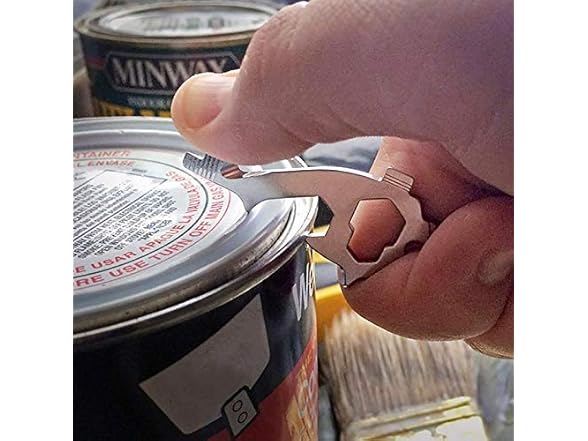 Stainless Steel Multi Key Ring Screwdriver Outdoor Tool