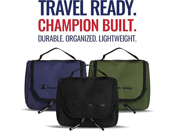 Champion Hanging Toiletry Bag - Gallery 10