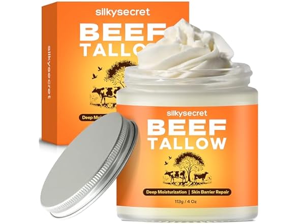 SilkySecret Beef Tallow for Skin