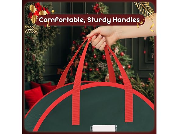 Criusia 2-Pack Wreath Storage Bag 36in