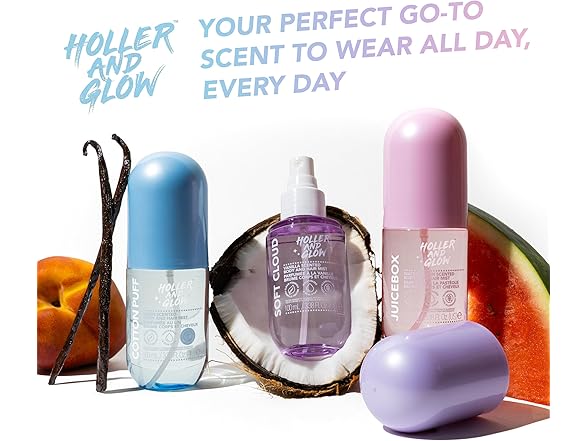 Holler&Glow Cloud Body Hair Mist