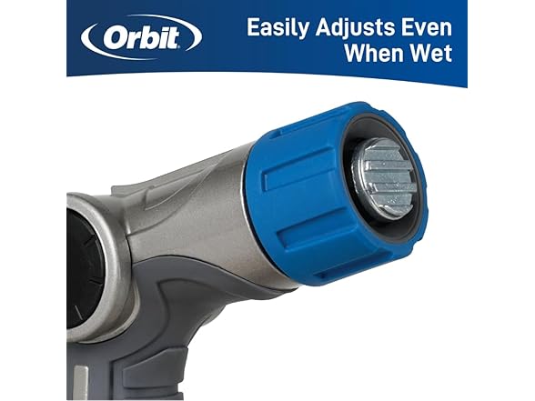 Orbit Heavy Duty Metal Thumb Control Nozzle