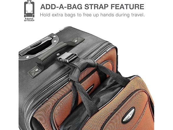 Travel Select Amsterdam Expandable Rolling Upright Luggage
