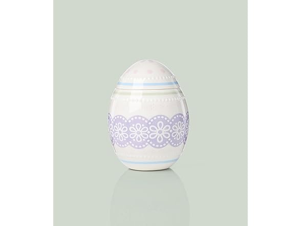 Oneida Bunny Hop Easter Egg Candy Jar