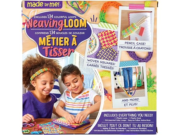 Made by Me Weaving Loom 136-Pc Color Loops