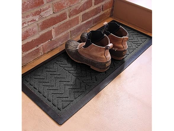 Bungalow WaterHog Boot Tray Charcoal