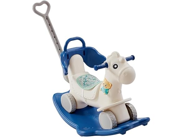 4 in 1 Rocking Horse for Toddlers 1-3