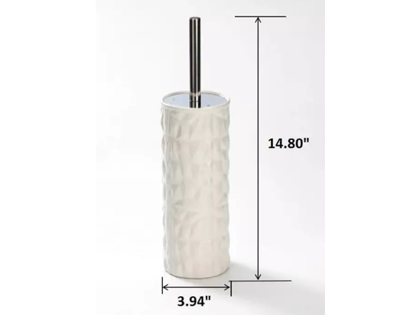 J&V TEXTILES Ceramic Toilet Brush