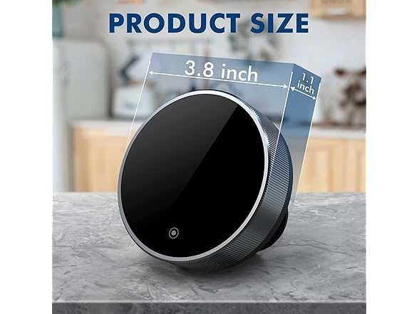 Secura Home Digital Kitchen Timer, 3.8'' Large LED D