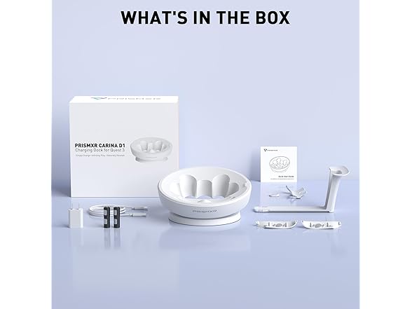 PRISMXR Carina D1 Magnetic Charging Dock | Quest 3