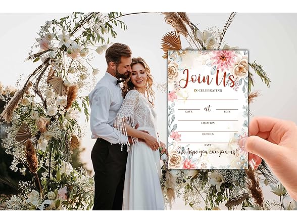 Eyouyeqi Wedding Reception Invitation