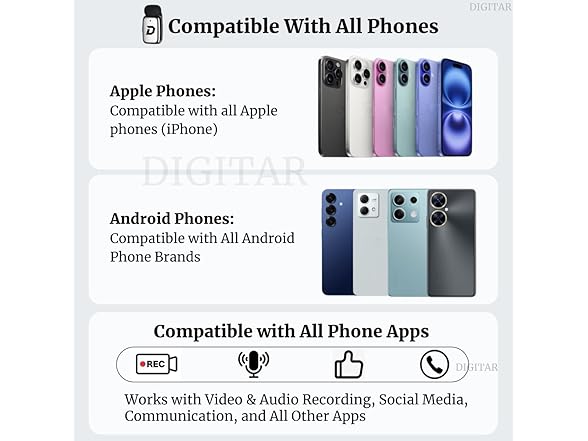 Wireless Lavalier Mic w/ Charging Case