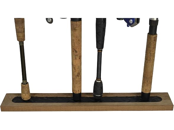 Old Cedar Outfitters Wall Rack, 8 Rods, Distressed Finish