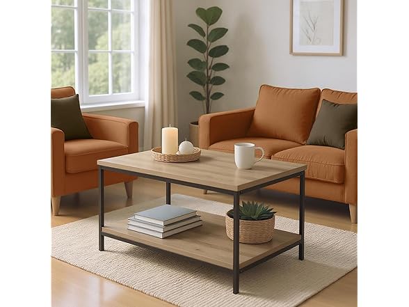 Amazon Basics Rectangular Coffee Table