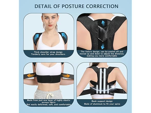 Herokoo Back Brace Posture Corrector