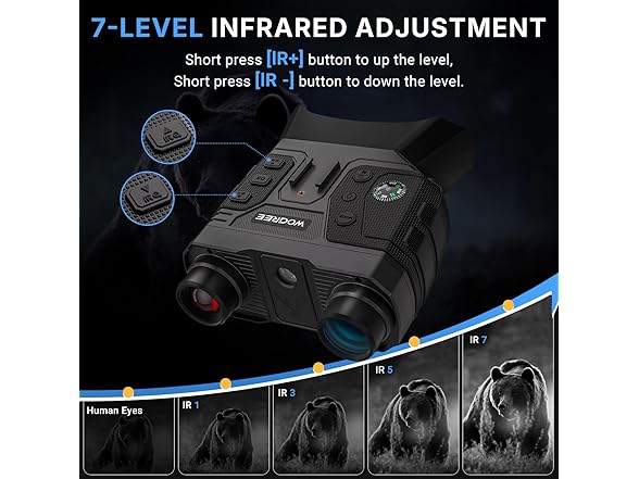 wogree 4K Night Vision Goggles | 1300FT
