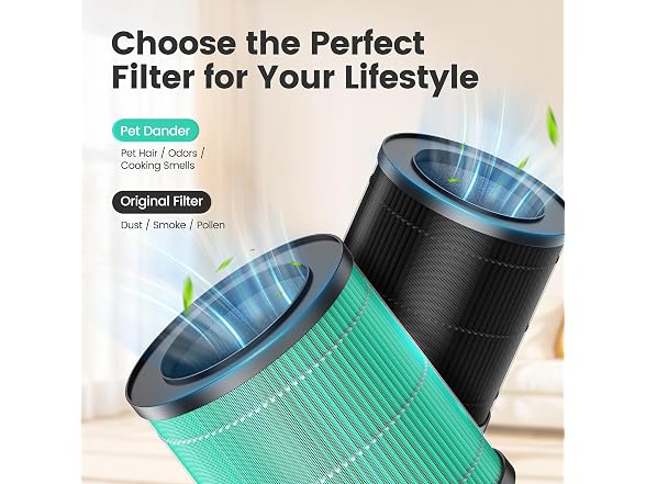 MORENTO Air Purifier Filter Pet Version