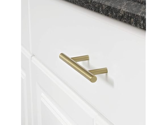 Amazon Basics Euro Bar Cabinet Pulls 10pk