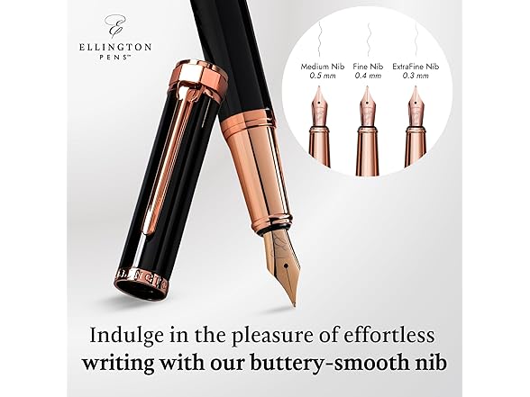 Ellington Pens Luxury Fountain Pen Set-