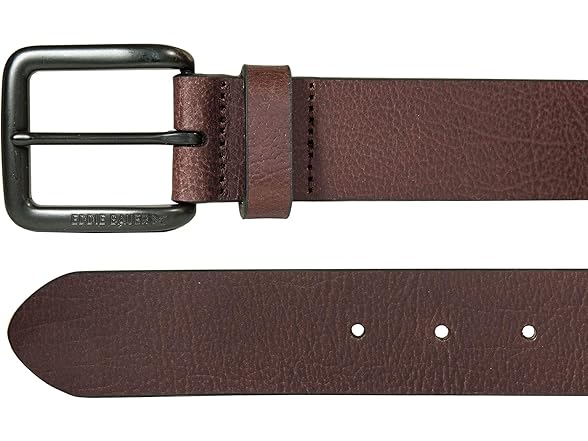 Eddie Bauer Mens Leather Jean Belt