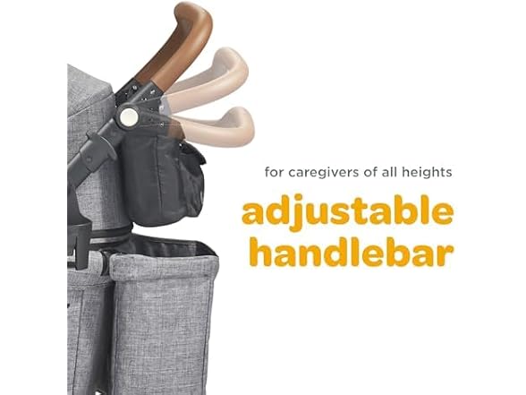 Larktale Adjustable Stroller, 2 Seater