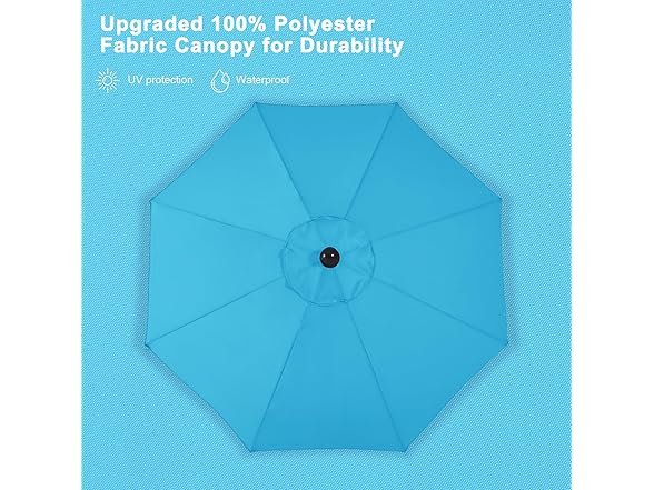 ABCCANOPY 10FT Patio Umbrella - Outdoor