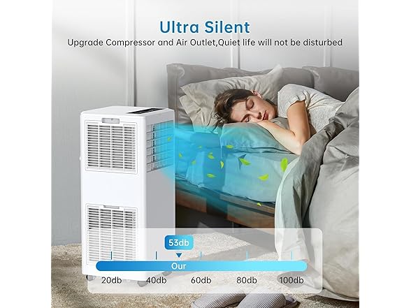 Acekool 8000 BTUs Portable Air Conditioner