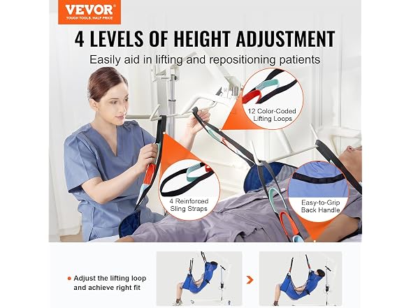 VEVOR Full Body Patient Lift Sling with
