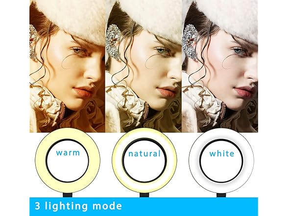 Pozliv Overhead Camera Mount w/ Ring Light