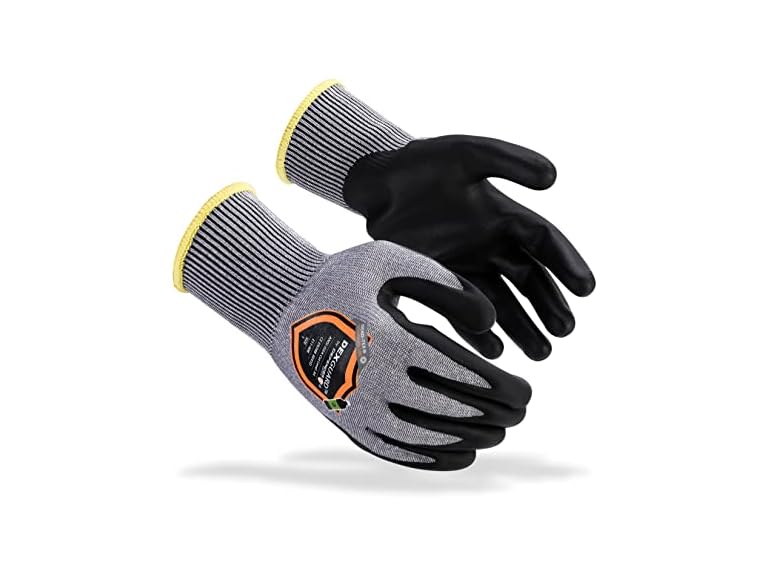 DEXGUARDโข ANSI A4 Cut Resistant Work Gloves 6 pack
