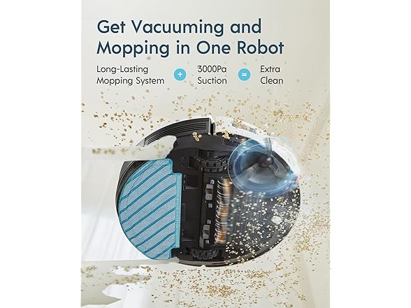 Yeedi vac Station Robot Vacuum and Mop