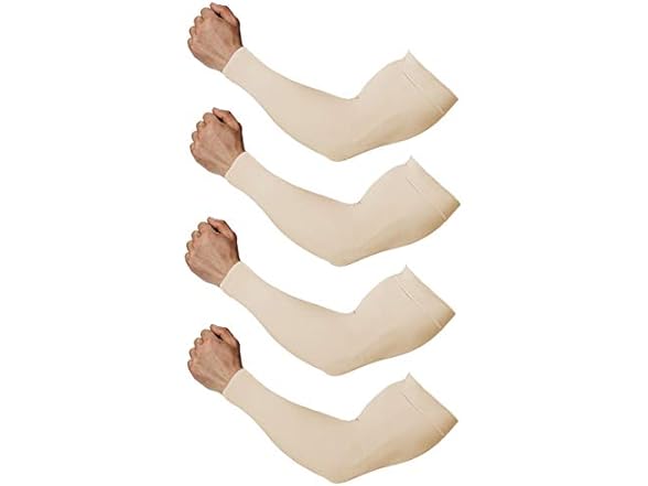 Arm Sleeves for Men and Women (4 Pairs)