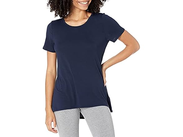 Amazon Essentials Women Relaxed-Fit V-Neck Shirt