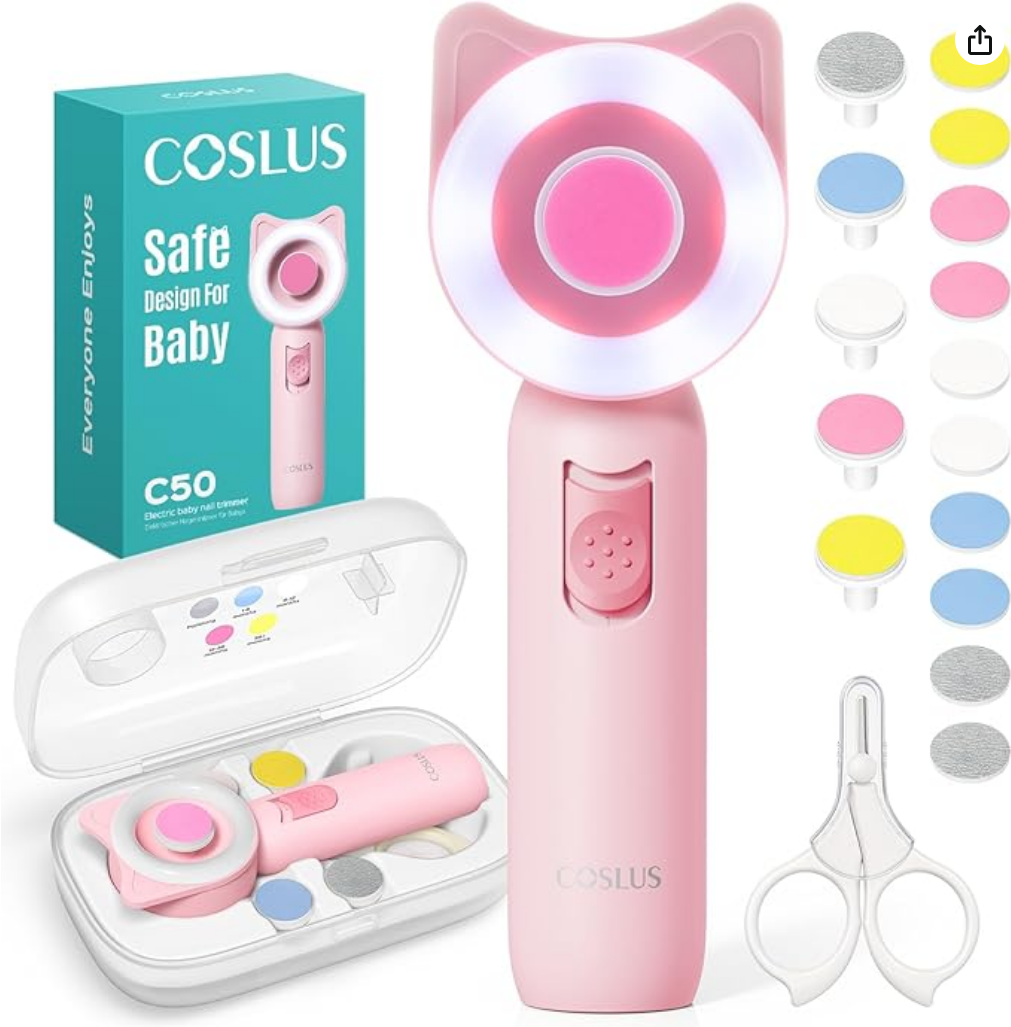 COSLUS C50 Baby Nail Electric Trimmer - Gallery 13