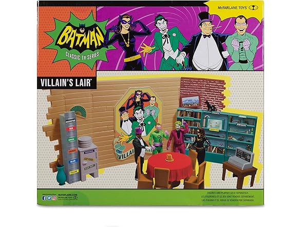 DC Batman '66: Villains Lair Toy