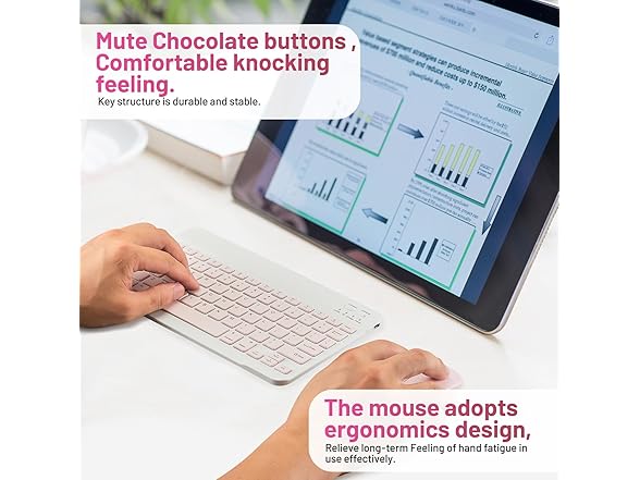 Rechargeable Wireless Keyboard Mouse