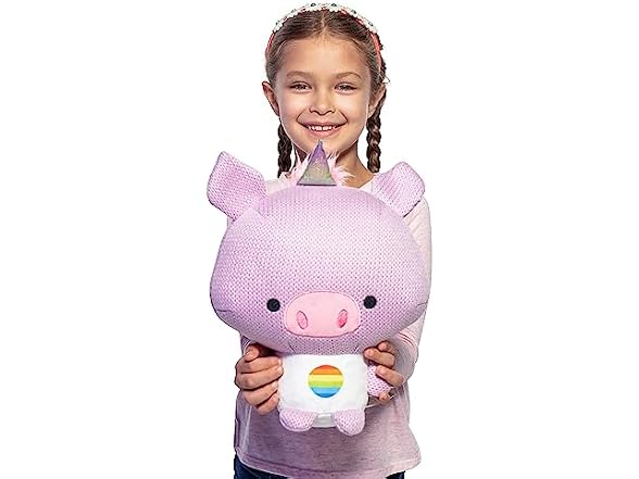 Ami Amis™ Jumbo Oinkie- Soft Cozy Crochet Plush