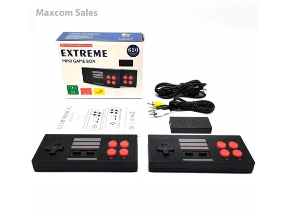 Maxcom Retro 8-Bit Game Console 620 Games