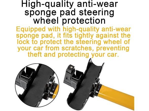Generic AAP-Auto-113 Steering Wheel Locks