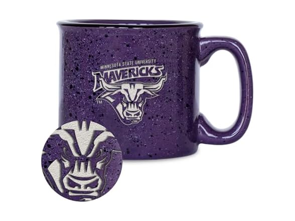MN St Mavericks Speckle Mug 12oz