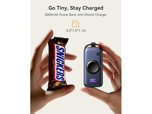 INIU 20W SnapGo 5000mAh Mini MagSafe Power Bank