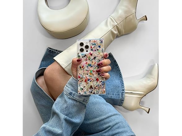 FLAUNT Official Square Protective Case - Compatible with iPhone 13 Pro Max