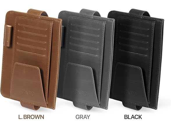 Londo Leather Car Visor Organizer