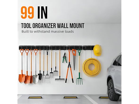 Garage Tool Organizer Wall Mount 99 Inch