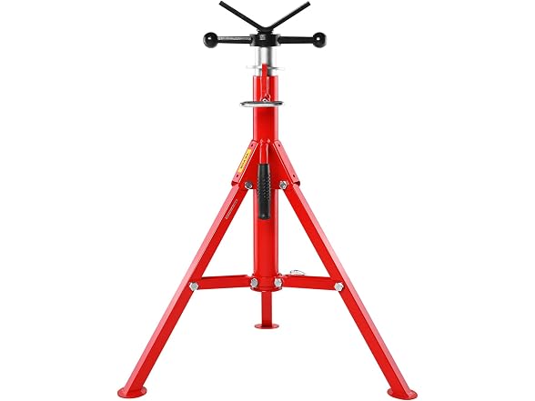 V Head Pipe Stand Adjustable Height 28-52 Inch